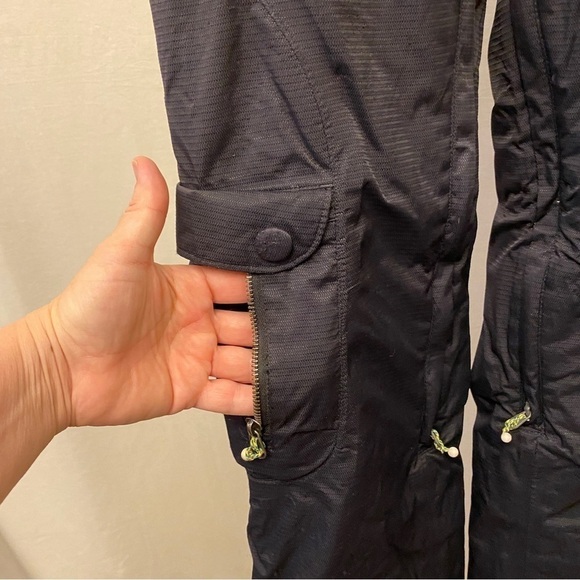 Firefly Stellar Snow Pants Womens Sz Small High Rise Black Snowboard Ski AquaMax - Picture 5 of 14